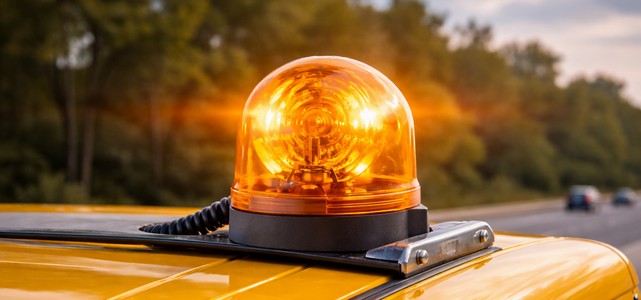 autómentő villogó