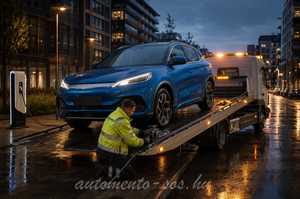 Elektromos autó mentés 0-24